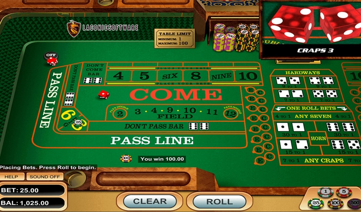 Luật chơi chi tiết của game Craps là gì?